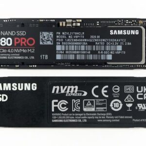 Samsung 980 Pro M.2 2280 PCIe NVMe Gen4 SSD